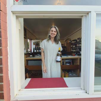 Sarah Mier Owner of the Wine Loft